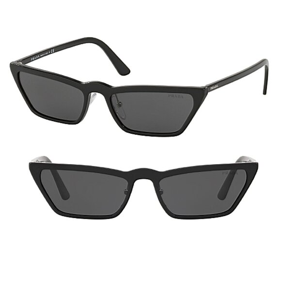 Prada Ultravox 58mm Cat Eye Sunglasses - Picture 2 of 12
